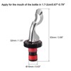 Unique Bargains Reusable Vacuum Expanding Manual Wine Stoppers for Champagne Beer 4 Pcs - 2 of 4