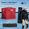 TackView Pop Up Ice Fishing Tent, Windproof Portable Hub Design - 2 of 4