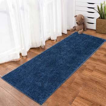 Modern Solid Area Rug Plush Fluffy Rug Thick Shag Rugs for Living Room Bedroom