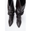 Elaris - Brown Gusseted Block Heel Knee-High Boot (Women) | Prologue Shoes - 3 of 4