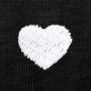 Dalix Mens Lil Heart Midweight Cotton Tee - 2 of 4