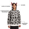 Cow Men's Long Sleeve Cosplay Zip Hoodie - 3 of 4