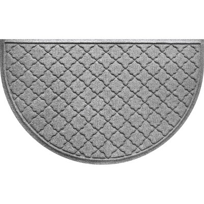 WaterHog 2'x3'3" Cordova Indoor/Outdoor Half Round Door Mat