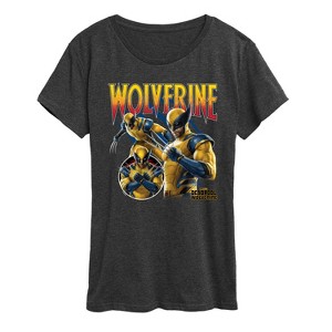 Women's - Marvel - Wolverine Collage Short Sleeve Graphic T-Shirt - 1 of 4