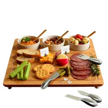 Picnic at Ascot Bamboo Board for Cheese & Charcuterie