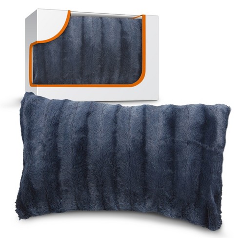 Cheer Collection Decorative Faux Fur Throw Pillow Cover pillowcase Only Target