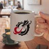 Minnesota State University Moorhead Primary Logo Ceramic Coffee Mug Novelty Gift Mugs for Coffee Tea and Hot Drinks 11oz White - 4 of 4
