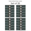Big Dot of Happiness Cheers and Beers to 50 Years - 50th Birthday Party Water Bottle Sticker Labels - Set of 20 - 3 of 4