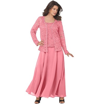 Roaman's Lace Jacket Gown
