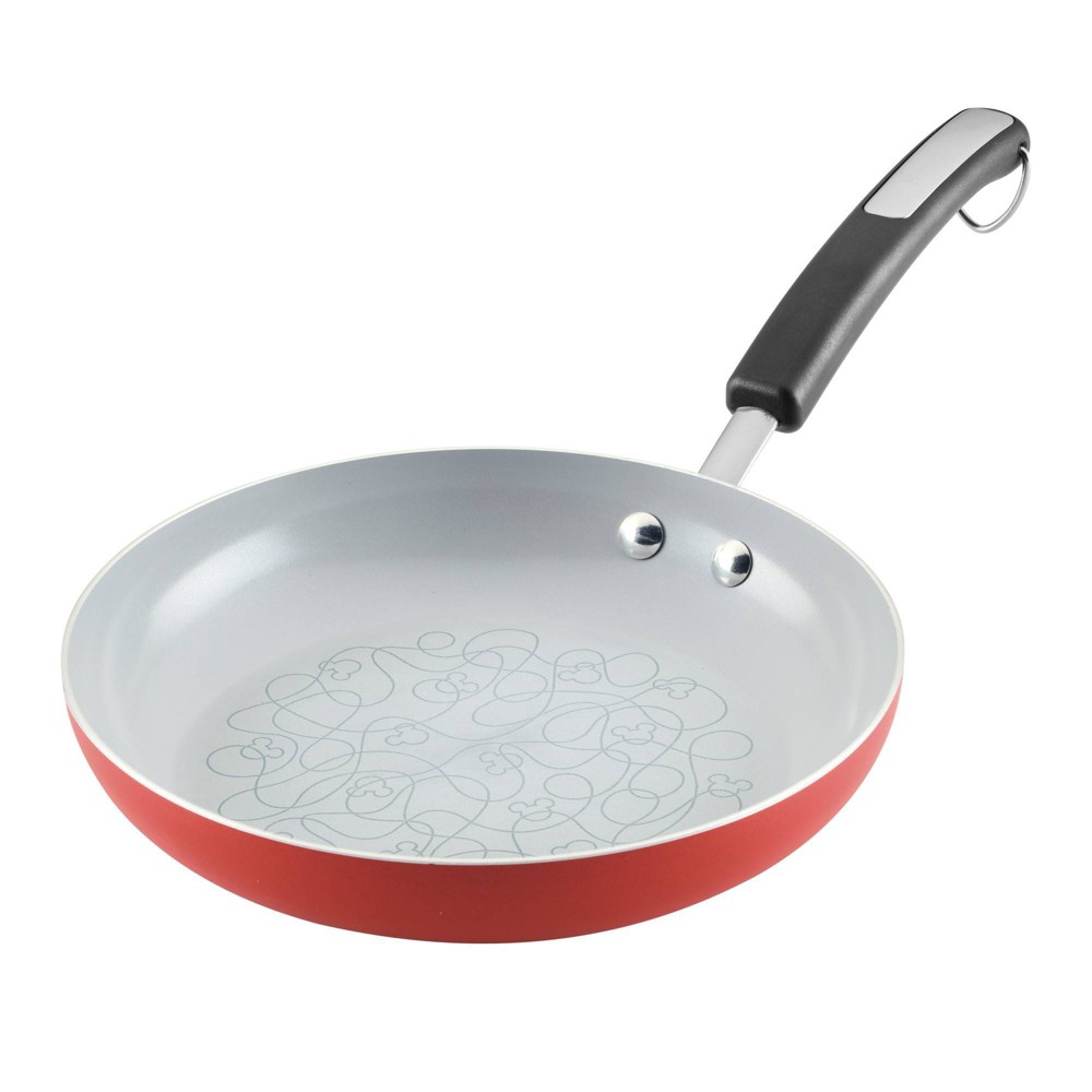 Farberware Disney Bon Voyage 9.5 Ceramic Nonstick Frying Pan Red