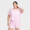 Women's Beyond Ease Crewneck Short Sleeve T-Shirt - All In Motion™ - image 3 of 4