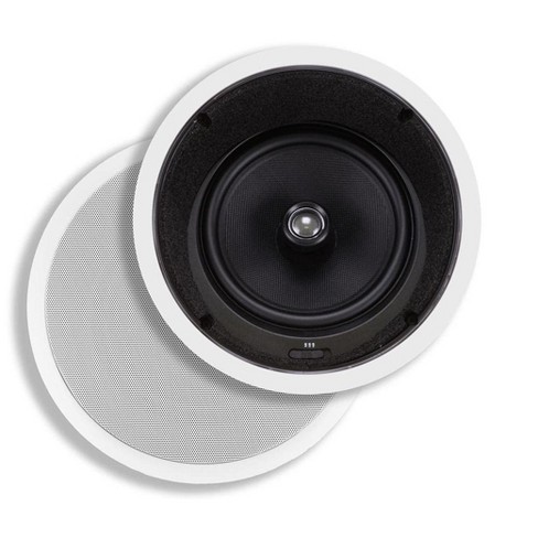 Crack pot Muf gezagvoerder Monoprice Caliber 2-way Aramid Fiber In-ceiling Speakers - 8 Inch With  Titanium Tweeters And 15� Angled Drivers (pair) : Target