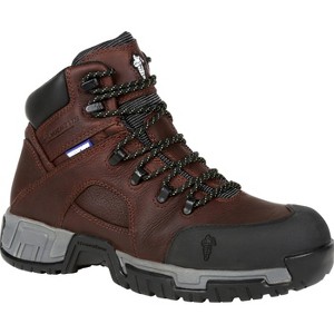 Men's Michelin HydroEdge Steel Toe Waterproof Work Boot, XHY662, Black - 1 of 4