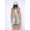 Women's Tie Dye Vest Cardigan - Crepas - 3 of 4