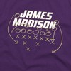 James Madison University Football Play Kids T-Shirt For Youth Purple - 2 of 4