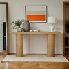 Hommoo Farmhouse Narrow Console Table - 2 of 4
