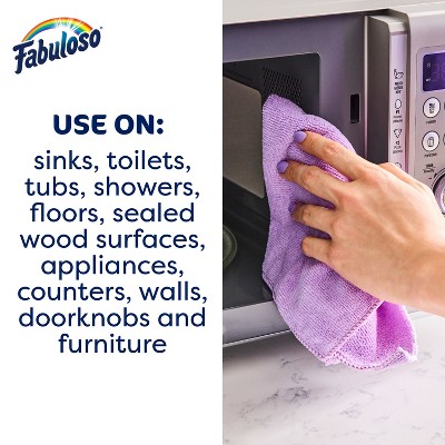 Fabuloso Pineapple Liquid All-Purpose Cleaners - 56oz: Multi-Surface, Furniture, Floor Usage