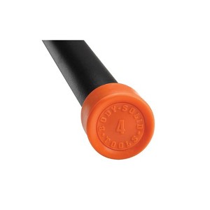 Body-Solid Tools Weighted Cardio Fitness Bar – 4 lb, Orange - 1 of 3