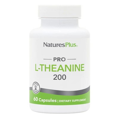 PRO L-Theanine 200 mg by Nature's Plus  -  60 Capsule