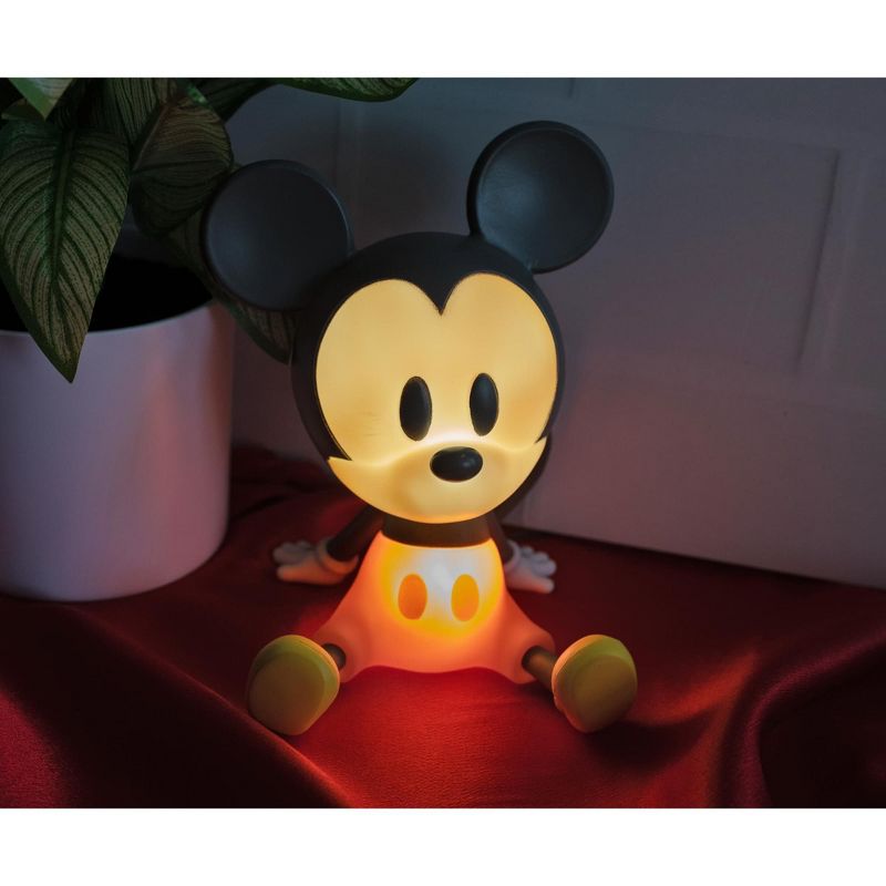 Ukonic Disney Mickey Mouse Figural LED Mood Light | 6 Inches Tall, 2 of 7