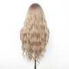Jessie's Wig 26 Inch Ombre Blonde Color With Highlight Long Wavy Wig Synthetic Hair 13x3.5 Lace 1 Pc/Pack - 2 of 4