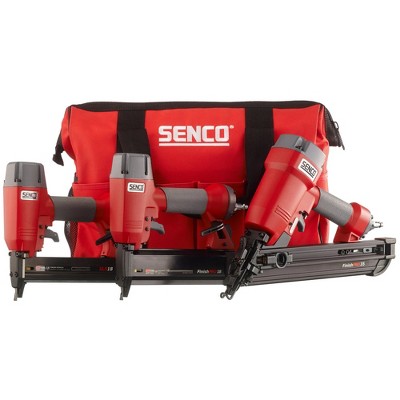 SENCO 1Y0060N FinishPro 3-Tool Nailer and Stapler Combo Kit