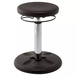 Kore Adjustable Wobble Chair 16.5"--21.5" - Black