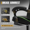 GTPLAYER Swivel Dorm Gaming Chair, Ergonomic Computer Chair with Footrest, Lumbar Support, PU Leather - 4 of 4