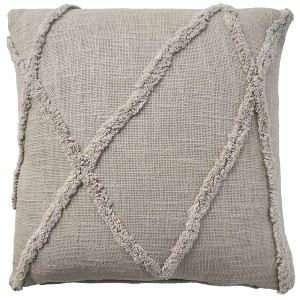 Mina Victory Lifestyle Distressed Diamond Indoor Throw Pillow - 1 of 4
