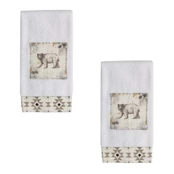 Park Designs Wild And Beautiful Terry Hand Towel Set of 2
