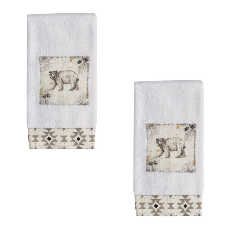 Park Designs Wild And Beautiful Terry Hand Towel Set of 2, 1 of 6