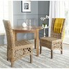 Sumatra 19" H Rattan Side Chair (Set of 2) - FOX1601 - Natural - Safavieh Couture - 2 of 4