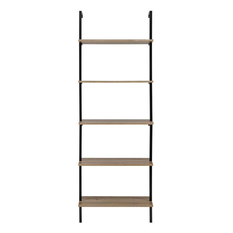  68.5" Everett 5 Tier Open Display Wall Mount Ladder Shelf - Danya B., 1 of 19
