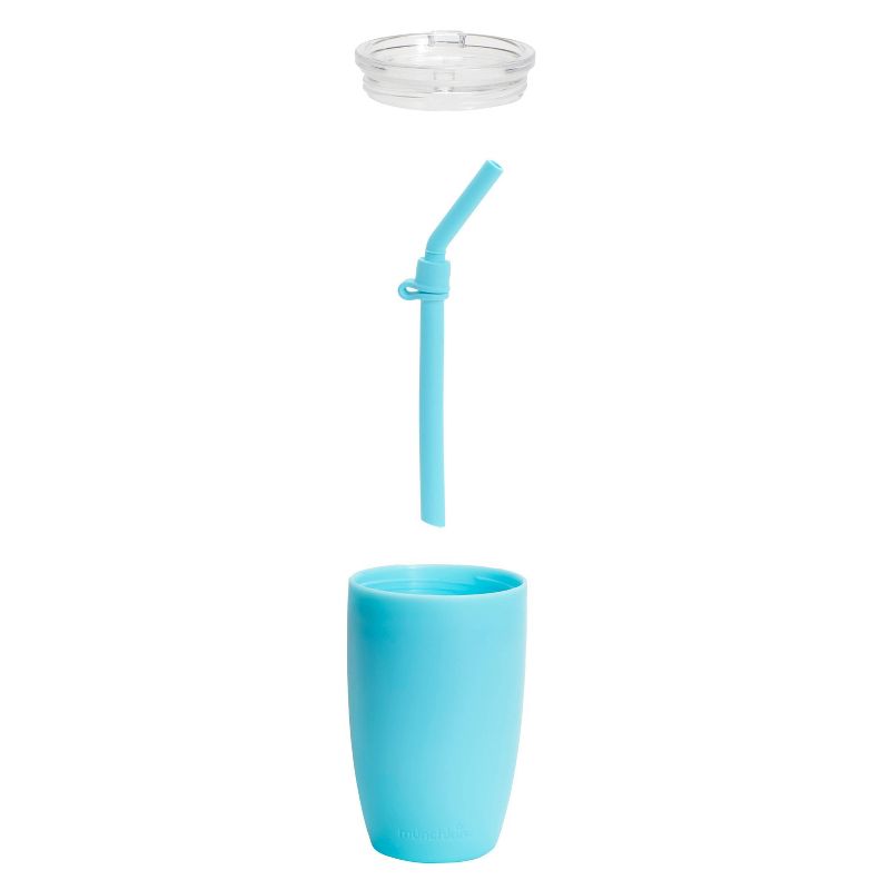 Munchkin Simple Clean Straw Tumbler Cup - Blue - 10oz, 3 of 7