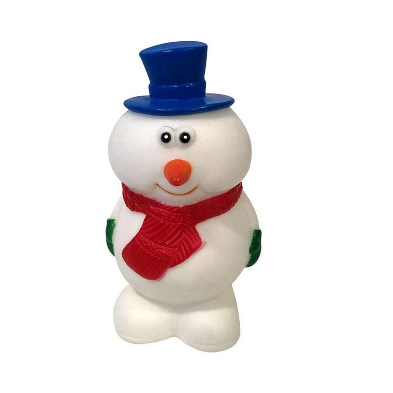 Midlee Vinyl Christmas Dog Toy Set- Santa, Reindeer & Snowman, 3 of 6
