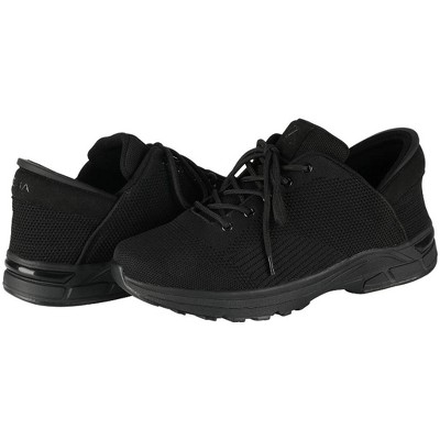 ZEBA Men's Hands Free Slip-On Walking Shoes (Jet Black, 13 X-Wide) — фото 3