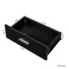 SKRAN Multi-Layer Storage Hair Desk, Modern Simple Design with Large Storage Space for Bedroom or Barbershop Use - 4 of 4
