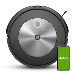 iRobot Roomba j7 Wi-Fi Connected Robot Vacuum with Obstacle Avoidance  - Black - 7150