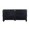 Chery Life 4 Door Wooden Cabinet Sideboard Buffet Server Cabinet Storage Cabinet for Living Room, Hallway, Kitchen and Dining Room, Gray - 3 of 4