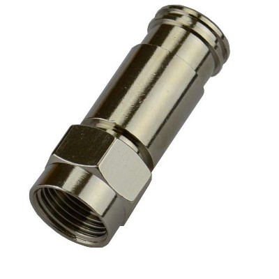 Monoprice RG-59 F-Connector Compression Fitting (25 Pack)