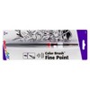 Pentel Arts Color Brush with Pigment Ink, Fine Tip, Black, 1-Pack - 2 of 2