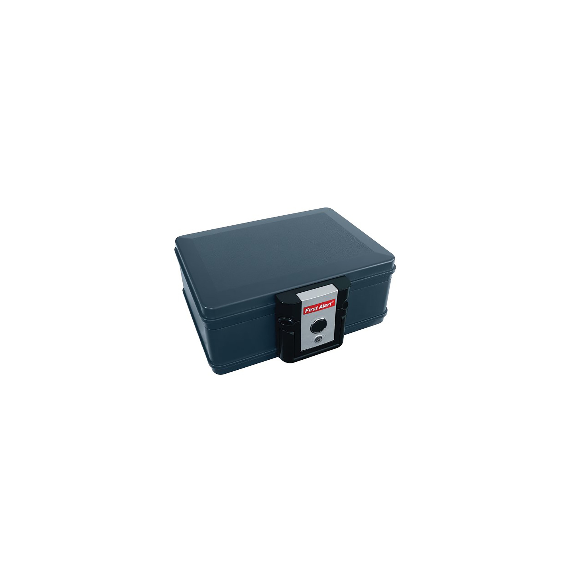 First Alert 0.17 cu ft Key Lock Gray Fireproof Safe