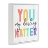 Stupell Industries You Darling Matter Rainbow Letters, 24" x 24" - 3 of 4