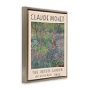 Stupell Industries Classic Garden by Monet Floating Frame Canvas Art - 2 of 4