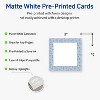 Avery Square Business Cards, Polka Dots Design, 2" x 2", 120ct - 2 of 4