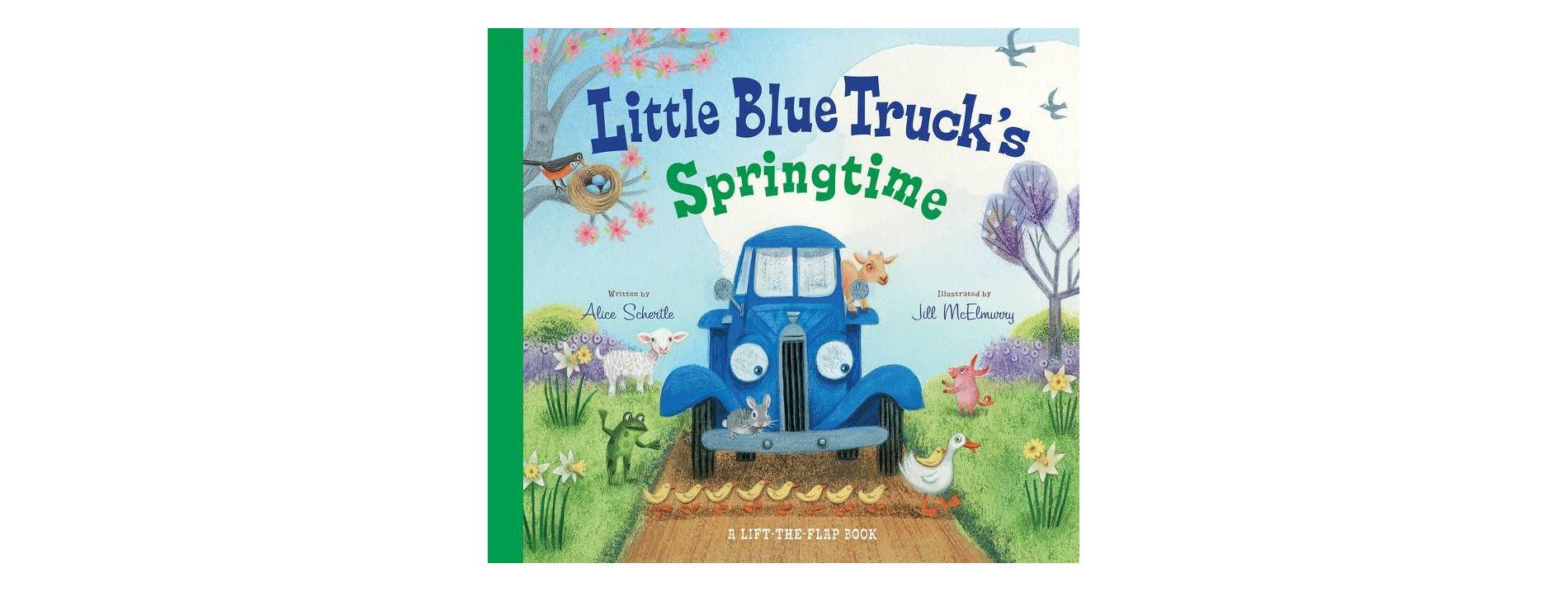 Little Blue Truck's Springtime (Board Book) (Jill McElmurry)