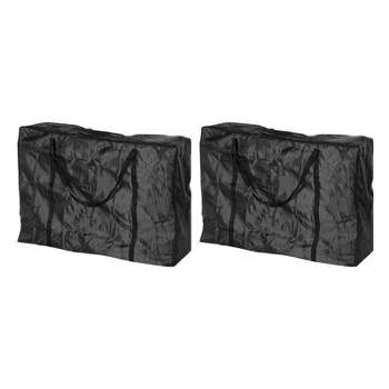 TureClos Hanging Handbag Organizer Non-woven Storage Holder PVC Purse  Closet 8 Pocket Black