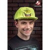 HalloweenCostumes.com    Slimer Fuzzy Flat Bill Cap, Green - 2 of 4