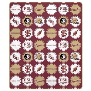 NCAA Florida State Seminoles 50"x60" Holiday Blanket - 1 of 1