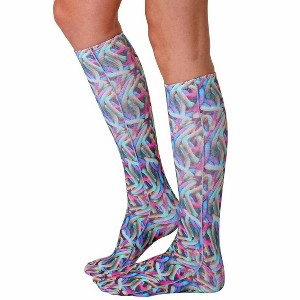 Living Royal Gummy Worms Photo Print Knee High Socks - 1 of 2